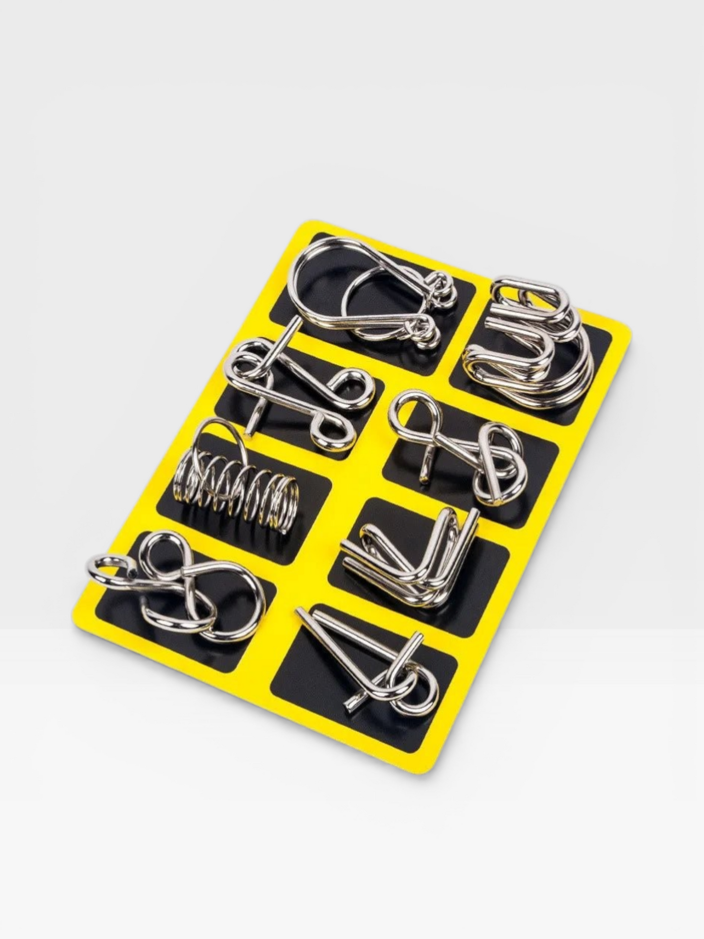 8Pcs/Set Metal Montessori Puzzle - UNIVEA