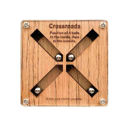 Crossroad Puzzle Labyrinth Maze Wooden Puzzles - UNIVEA