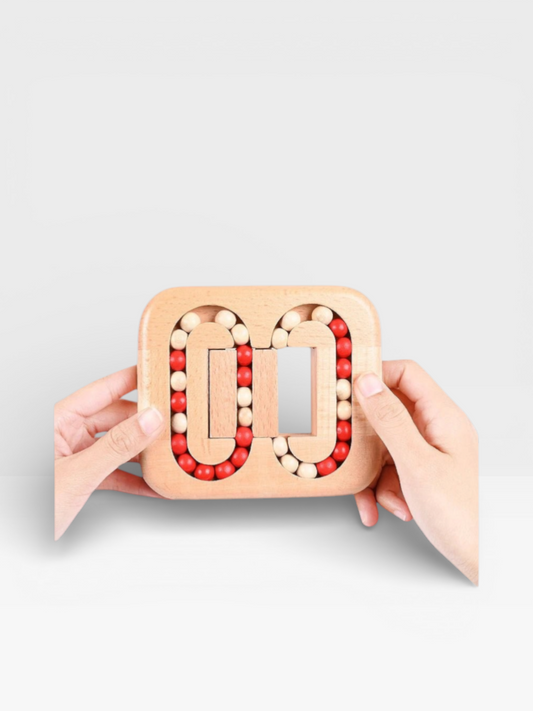 Rotating Magic Bean Fingertip Toy Wood Puzzles - UNIVEA
