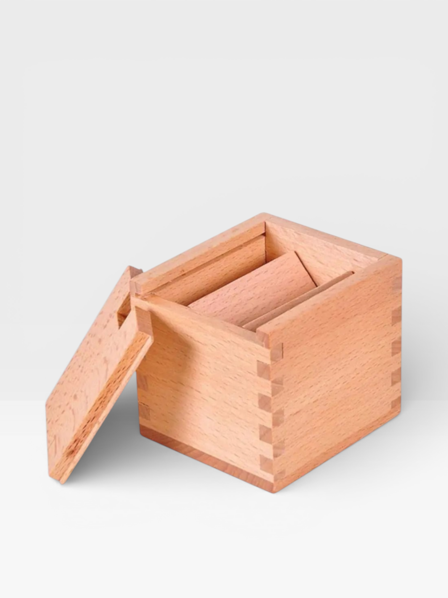 3D Wooden Brain Teaser Puzzle Luban Lock IQ Box - UNIVEA