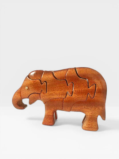 3D Wooden Stacking Animals Jigsaw Toys - UNIVEA