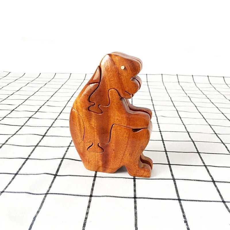 3D Wooden Stacking Animals Jigsaw Toys - UNIVEA