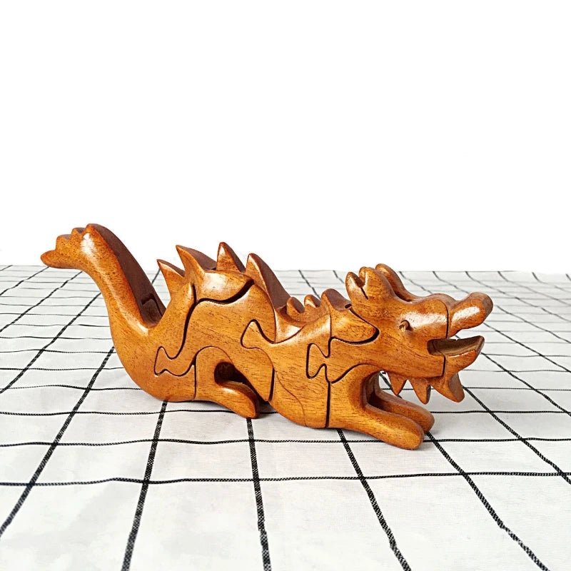 3D Wooden Stacking Animals Jigsaw Toys - UNIVEA