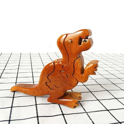 3D Wooden Stacking Animals Jigsaw Toys - UNIVEA