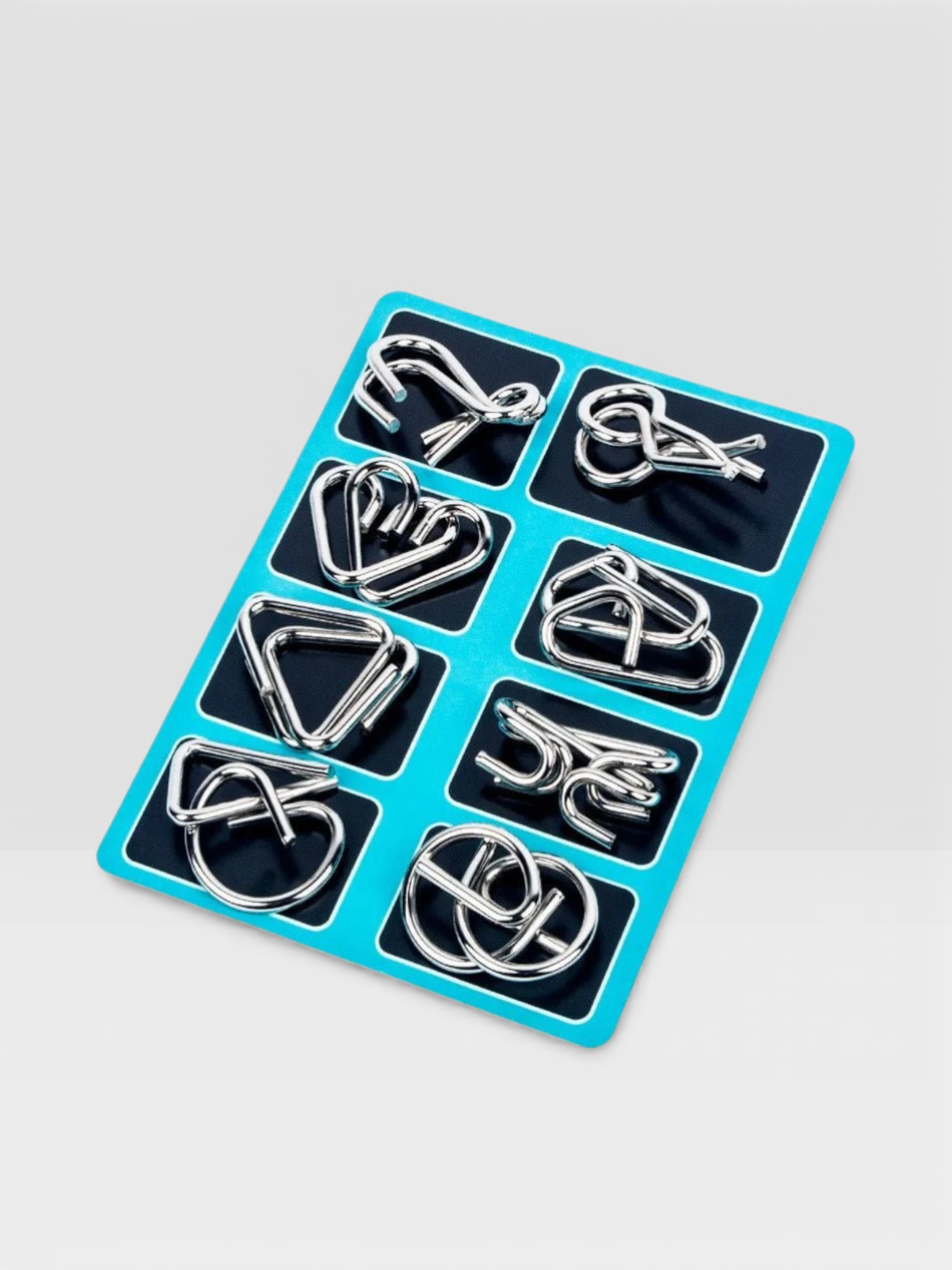 8Pcs/Set Metal Montessori Puzzle - UNIVEA