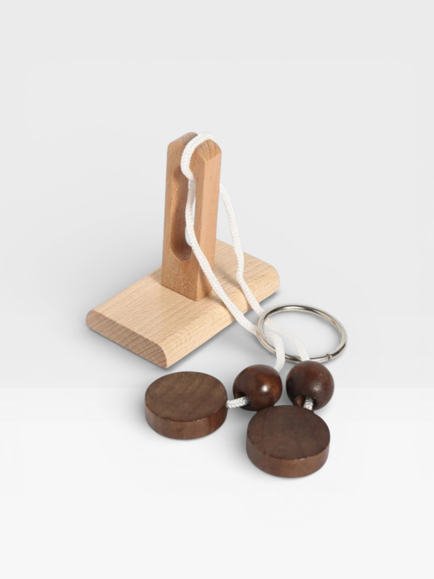 Intelligent Unlock Toy Kong Ming Lock Brain Teaser Iq Puzzles Wooden Toys Montessori Children Adult Decompression Thinking Games - UNIVEA