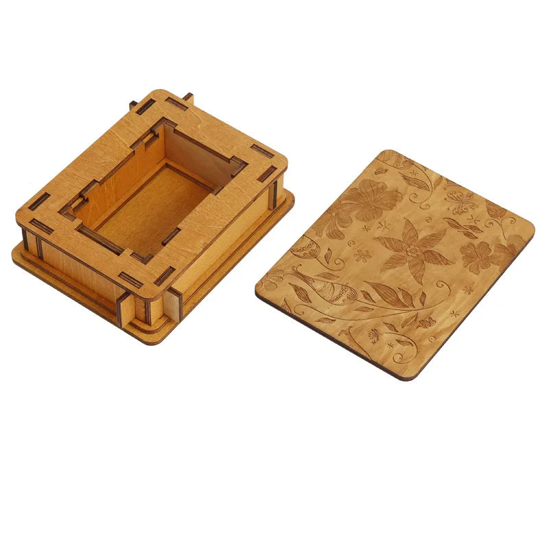 Challenge your Mind with IQ Magic Wooden Puzzle Box - UNIVEA