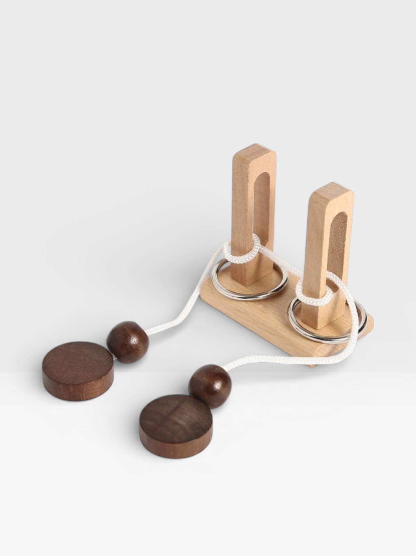 Intelligent Unlock Toy Kong Ming Lock Brain Teaser Iq Puzzles Wooden Toys Montessori Children Adult Decompression Thinking Ga