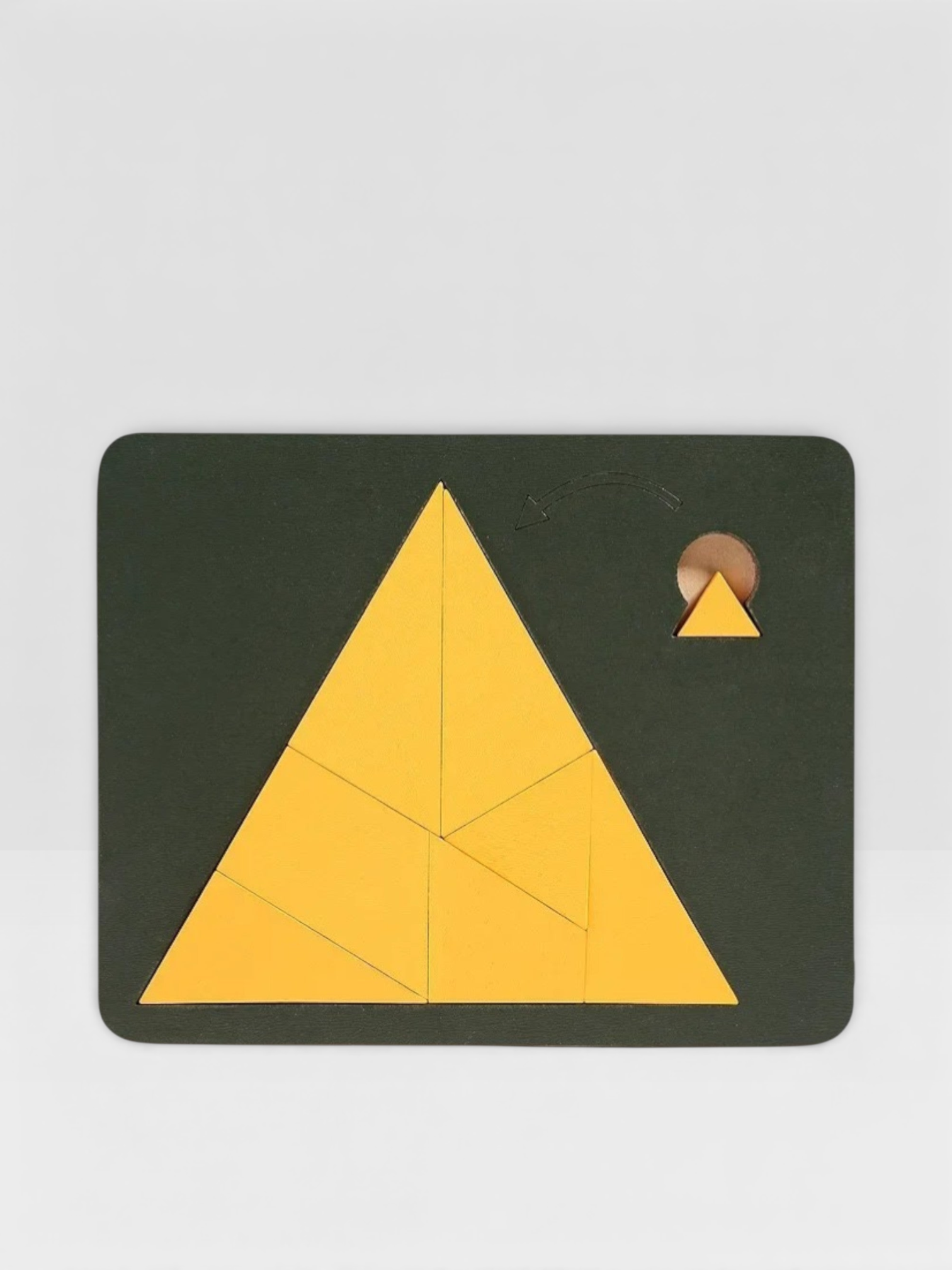 Wooden Tangram Board Puzzle Game - UNIVEA
