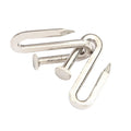 Classic Nail-shaped IQ Metal Brain Teasers Magic Iron Wire Puzzle Game - UNIVEA