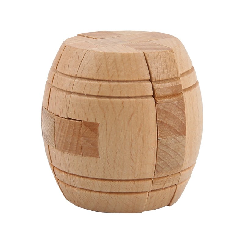 Beech Wood Wooden Burr Puzzles Interlocking Game for Adults KIds - UNIVEA