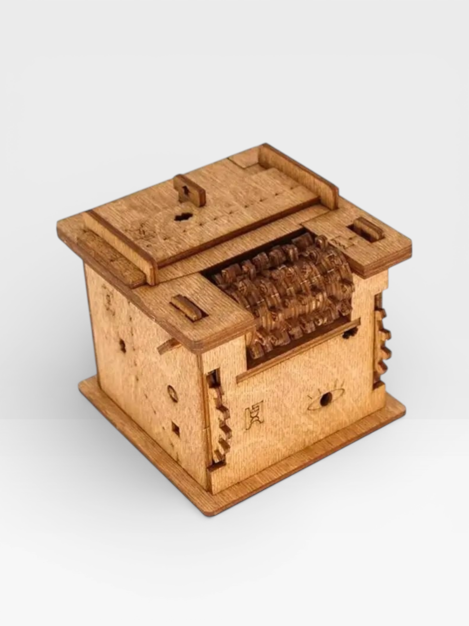 Boutique Wooden Puzzle Mind Brain Teasers Educational Puzzles Game Gift for Adults - UNIVEA