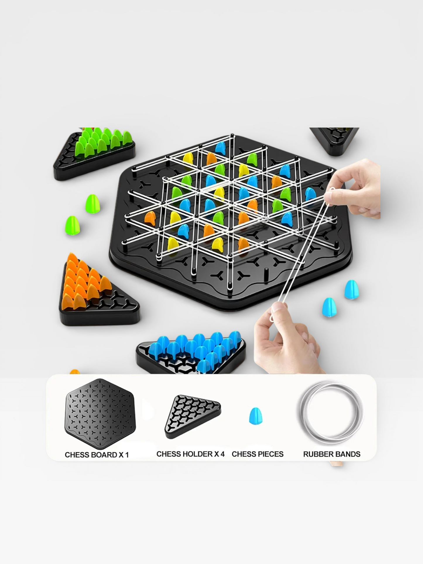 Chain Triangle Chess Game - UNIVEA