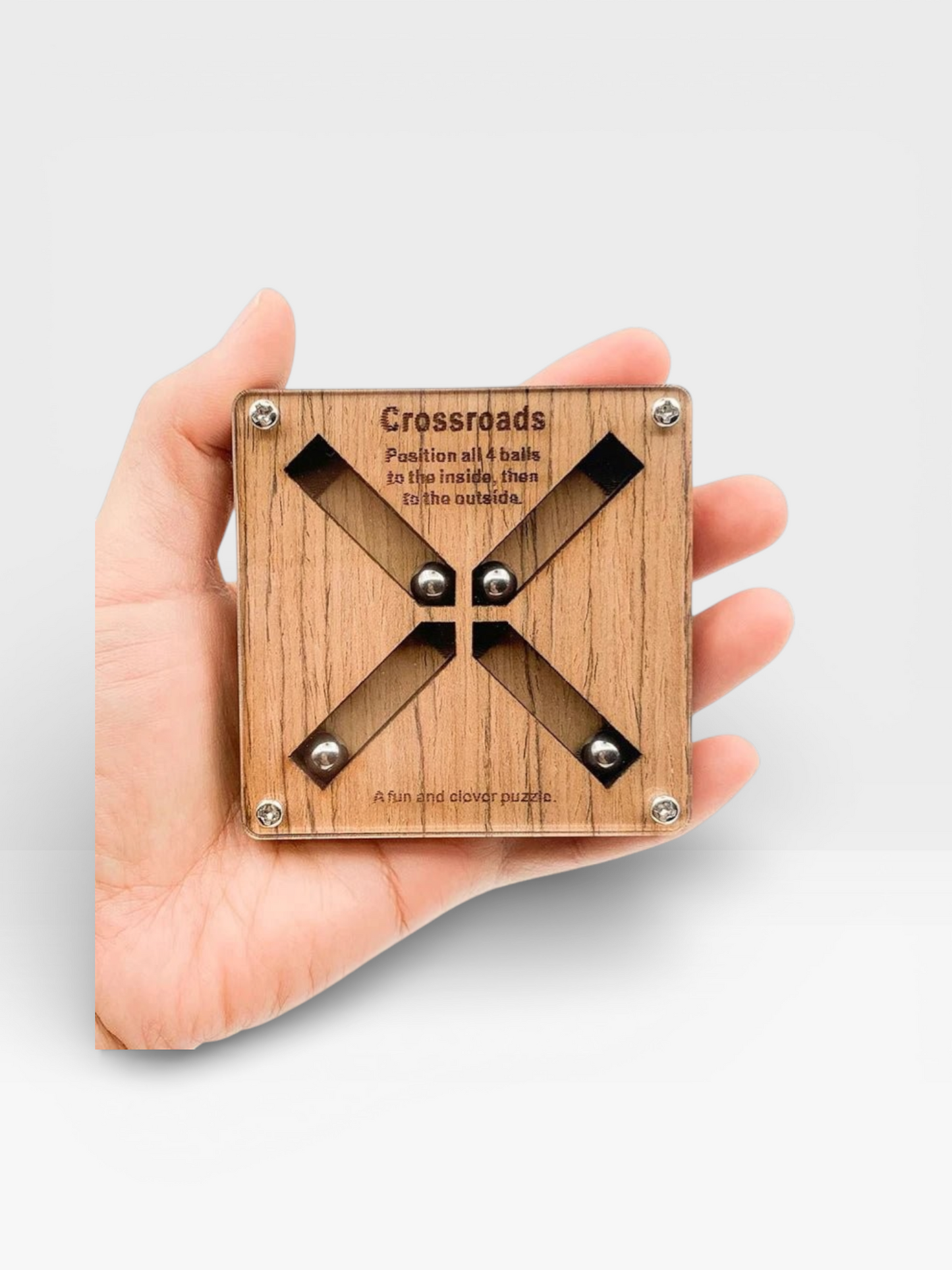 Crossroad Puzzle Labyrinth Maze Wooden Puzzles - UNIVEA