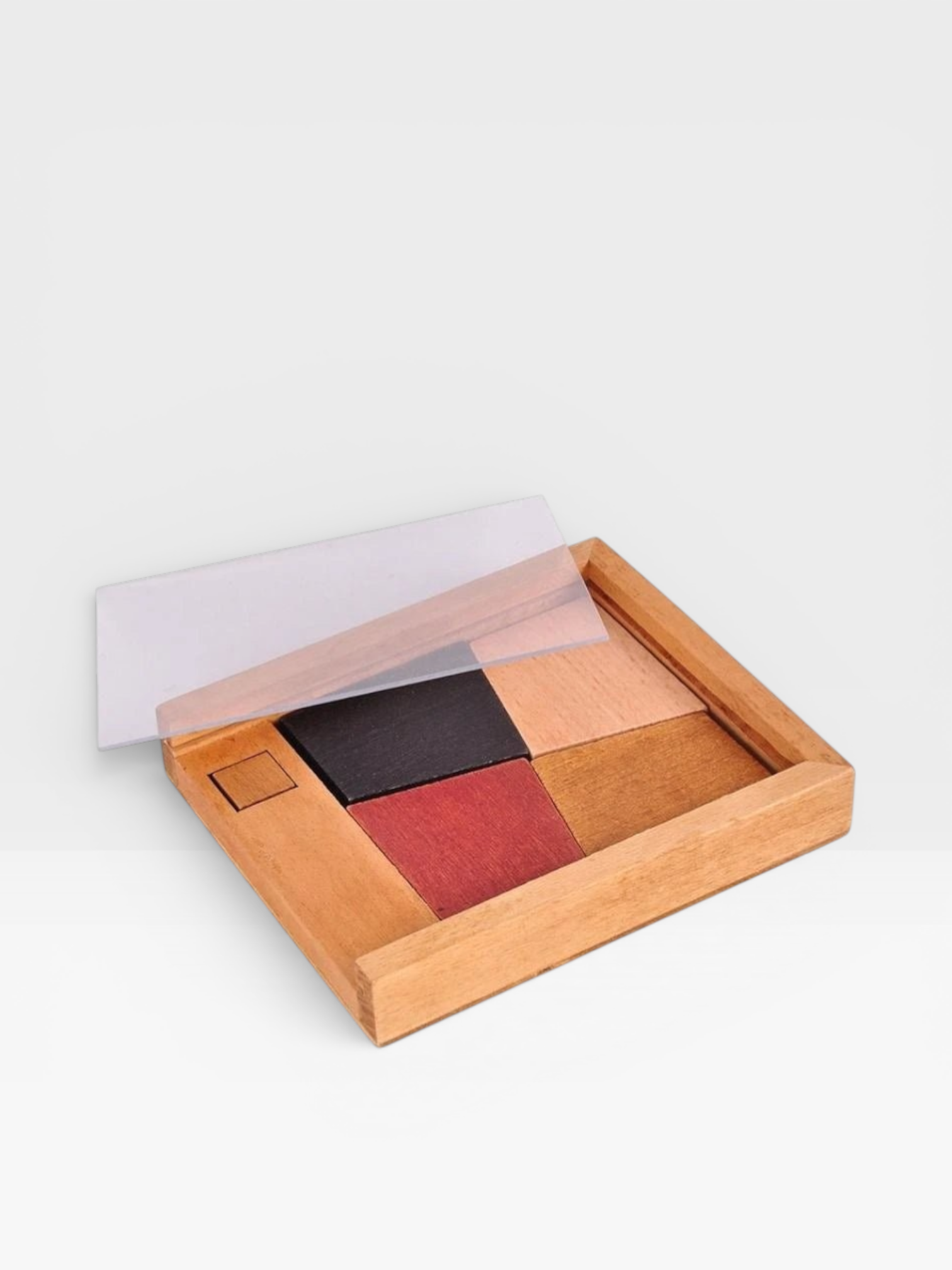 Desk Novelty 3D Wooden Rope Loop Puzzle - UNIVEA