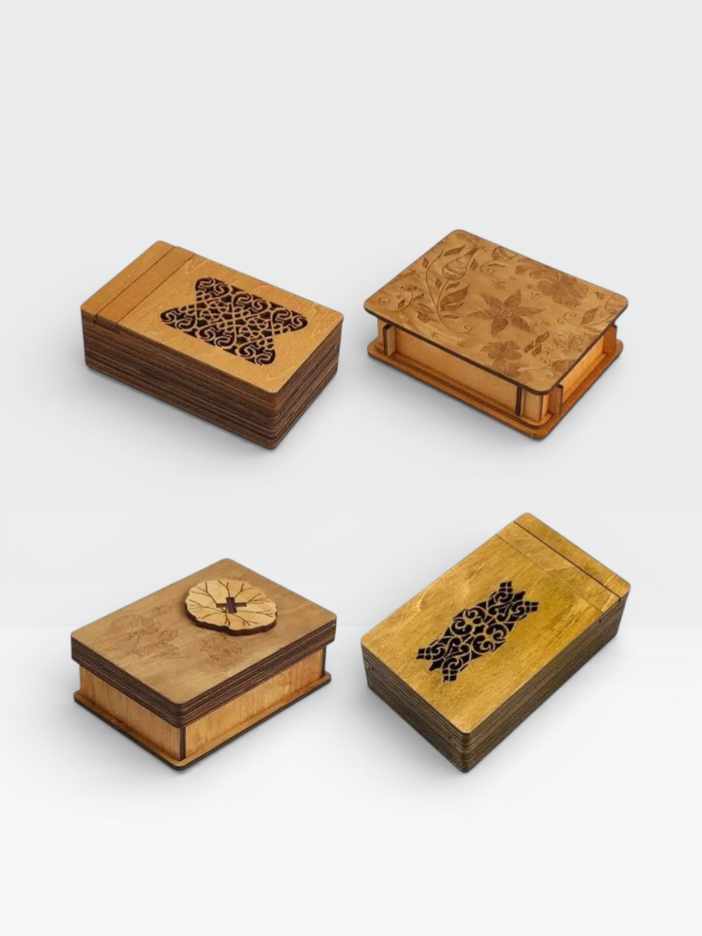 Gruelling Test Wooden Box Puzzle Brain Teaser Magic Puzzles Game for Adults Children - UNIVEA