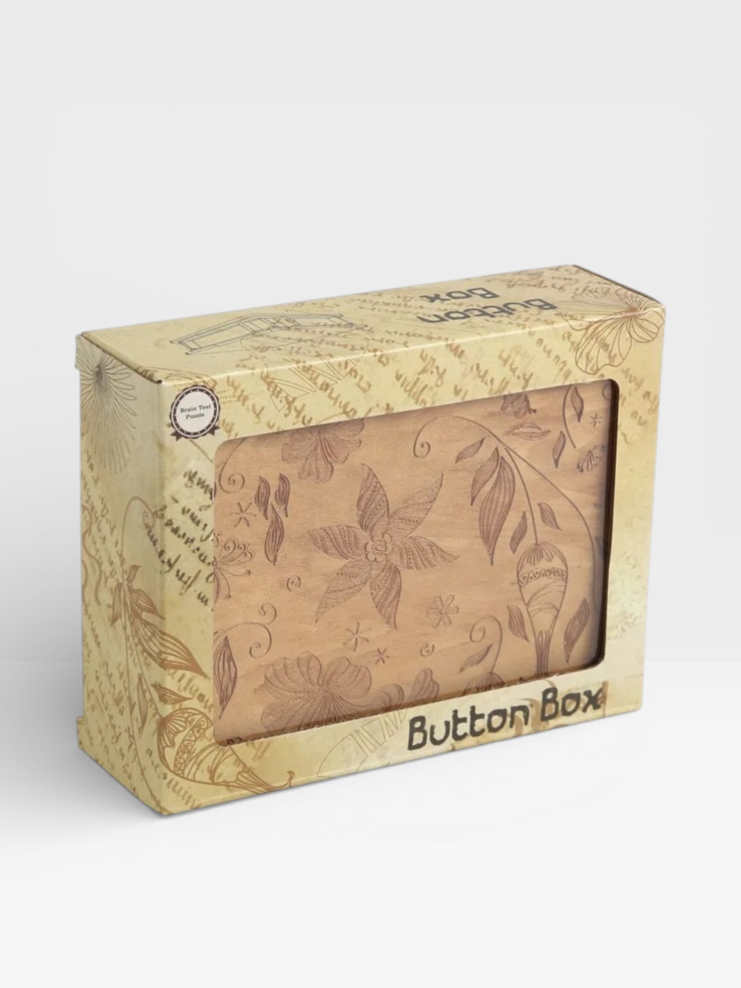 Gruelling Test Wooden Box Puzzle Brain Teaser Magic Puzzles Game for Adults Children - UNIVEA