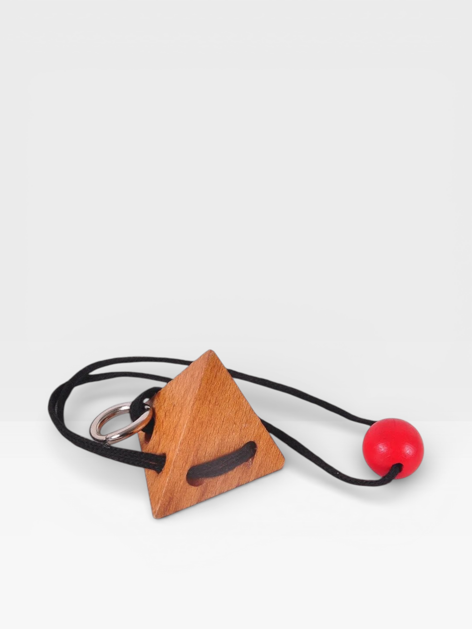 Intelligence Logic Wooden Metal Rope Puzzle - UNIVEA