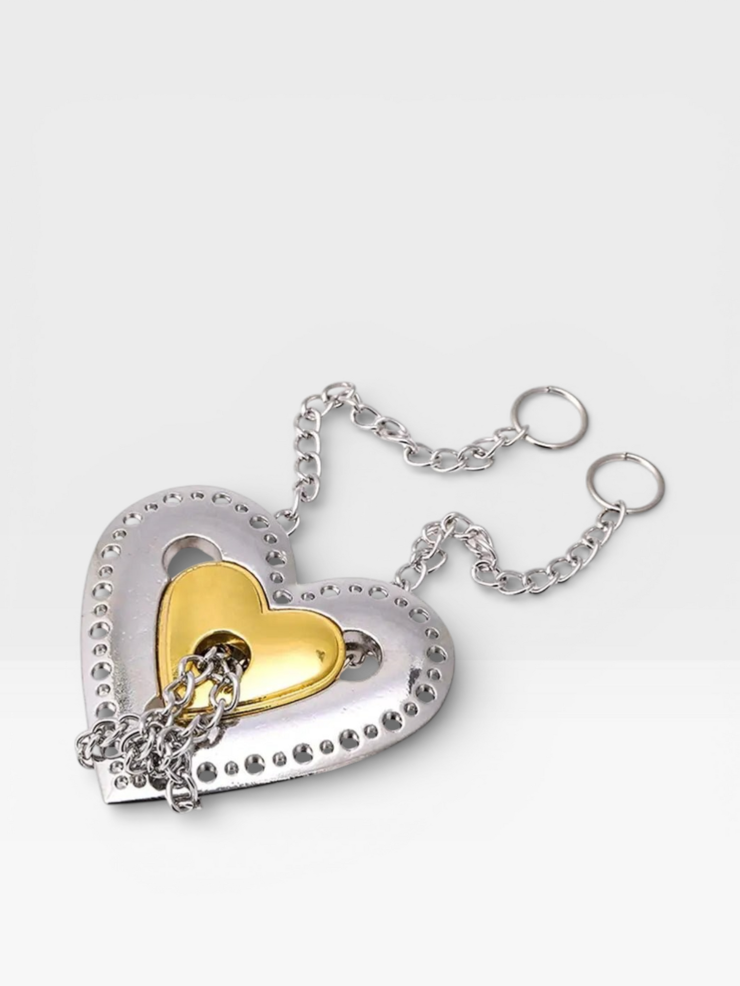 Intelligence Logic Wooden Metal Rope Puzzle - UNIVEA