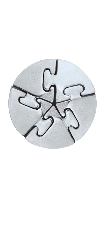 Metal Puzzle Brain Teaser IQ Test Toys - UNIVEA