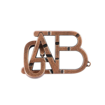 Metal Puzzle Brain Teaser IQ Test Toys - UNIVEA