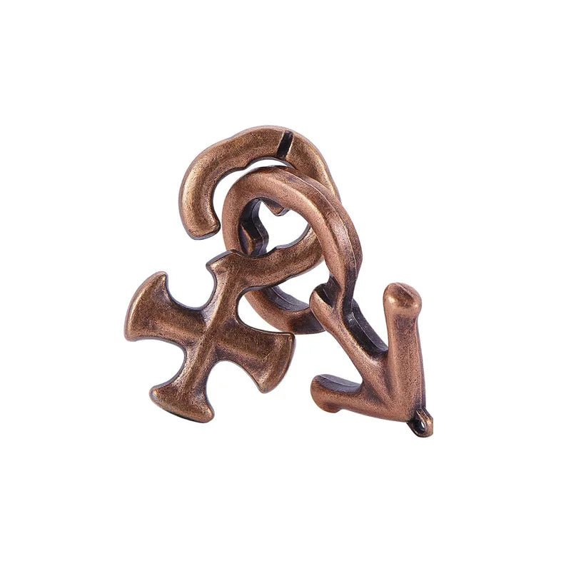 Metal Puzzle Brain Teaser IQ Test Toys - UNIVEA