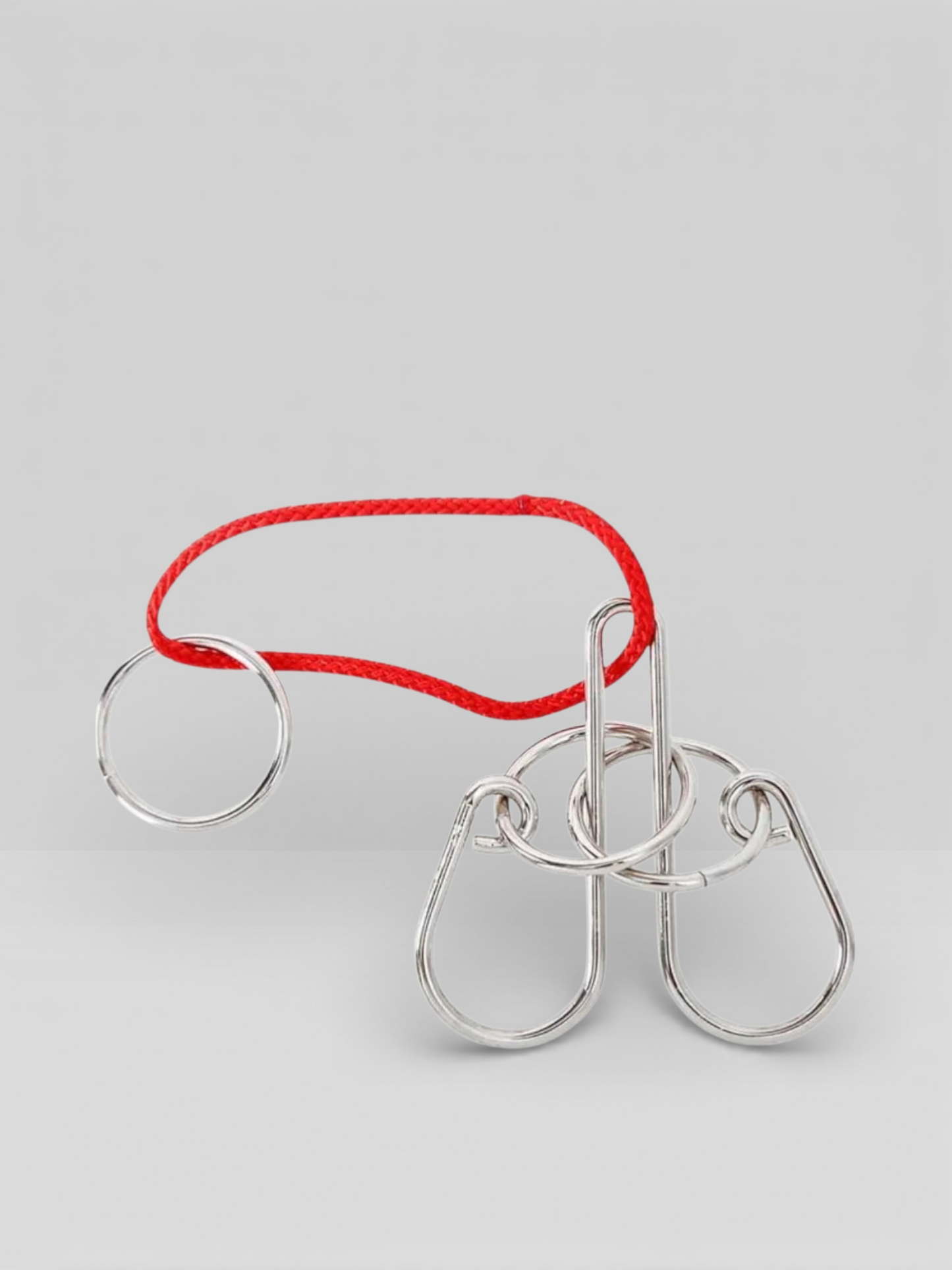 Metal Wire Brain Teaser IQ Mind Brain Teaser Puzzles - UNIVEA