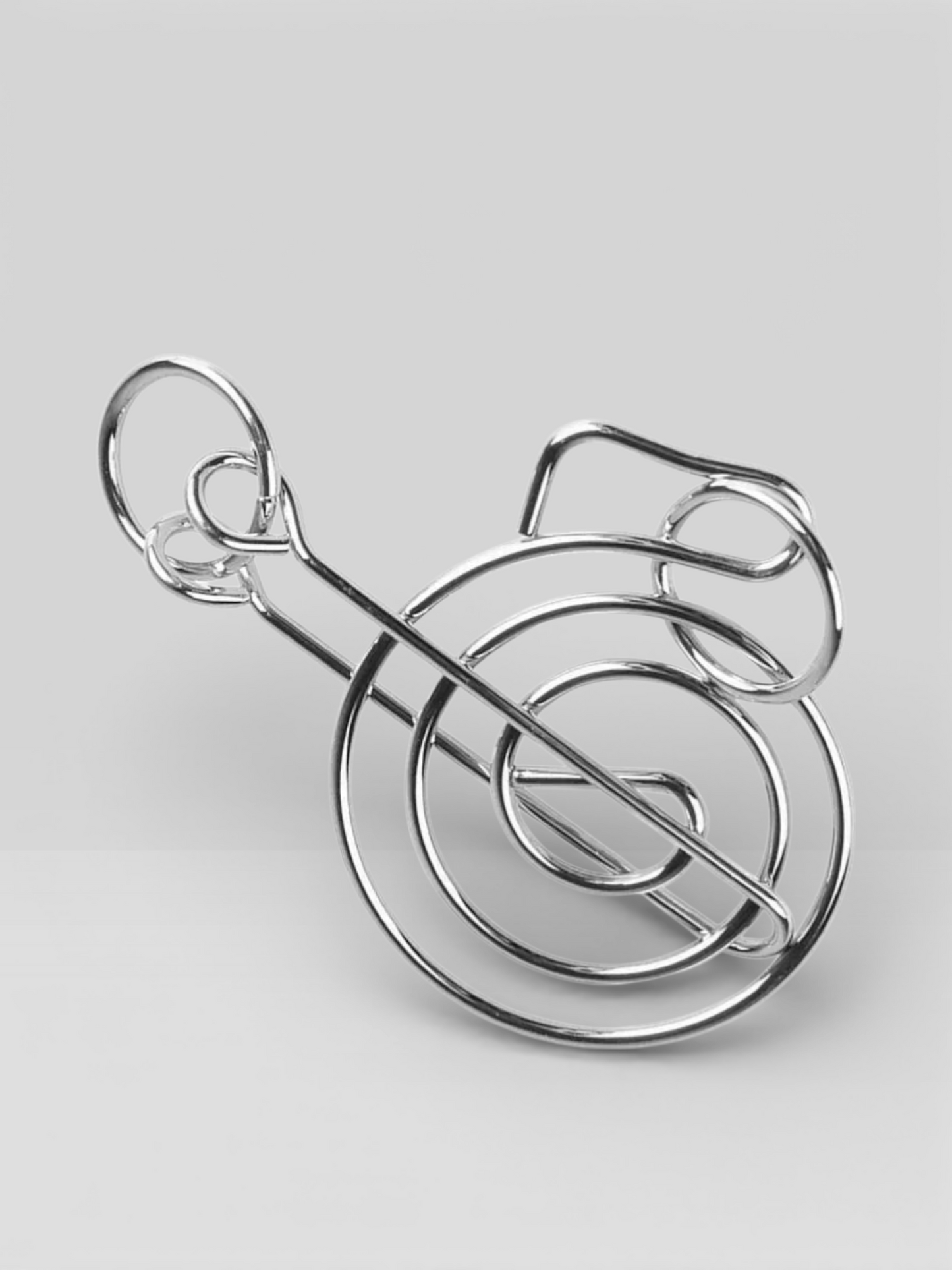 Metal Wire Brain Teaser IQ Mind Brain Teaser Puzzles - UNIVEA