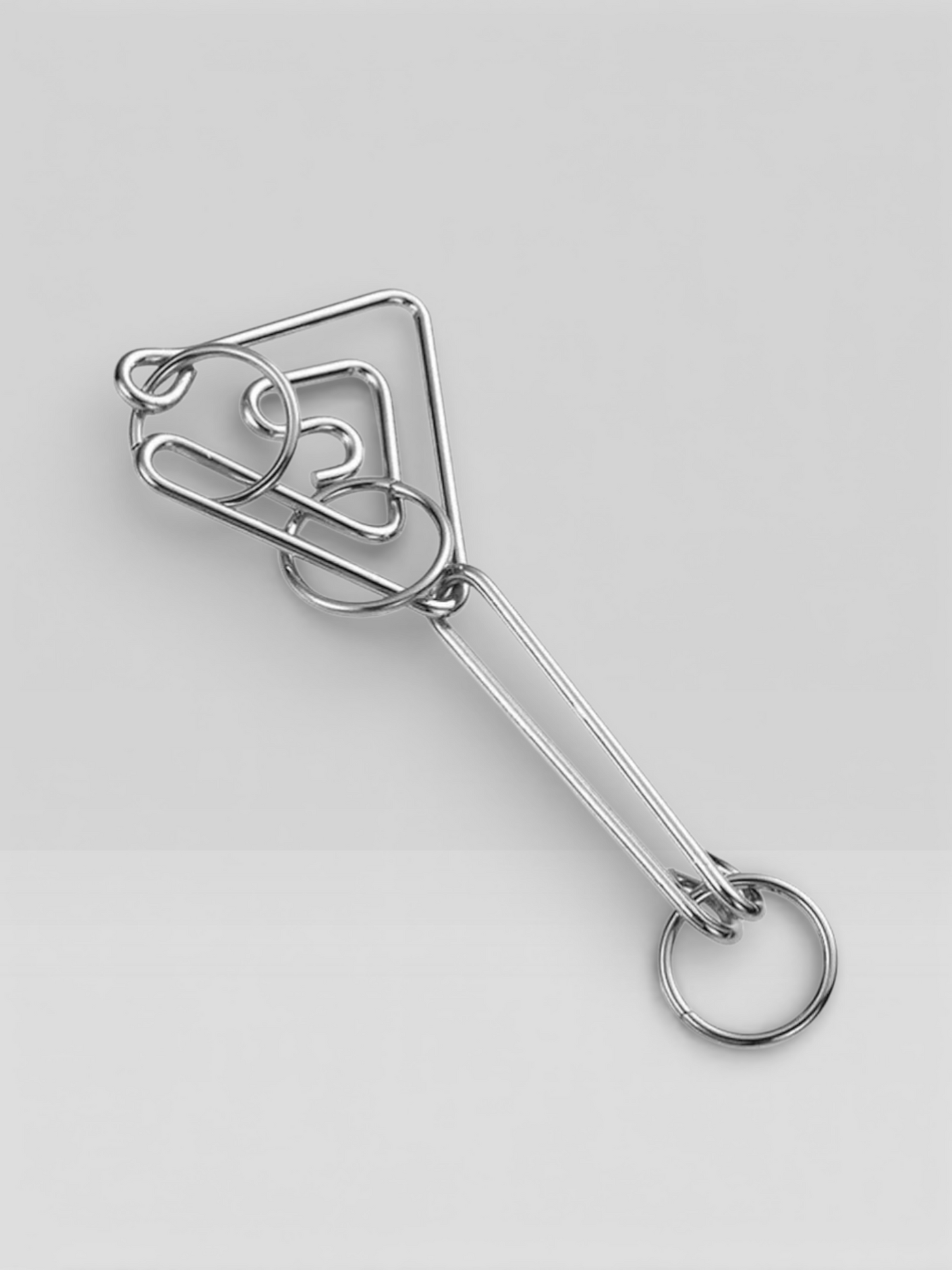 Metal Wire Brain Teaser IQ Mind Brain Teaser Puzzles - UNIVEA