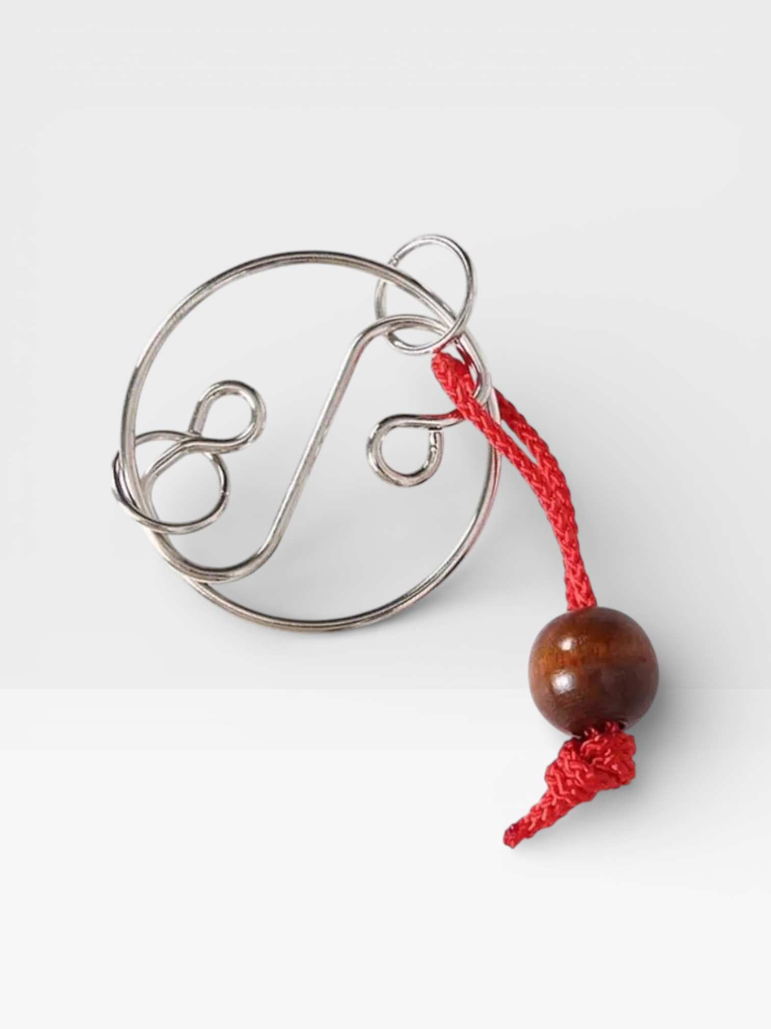 Metal Wire Brain Teaser IQ Mind Brain Teaser Puzzles - UNIVEA