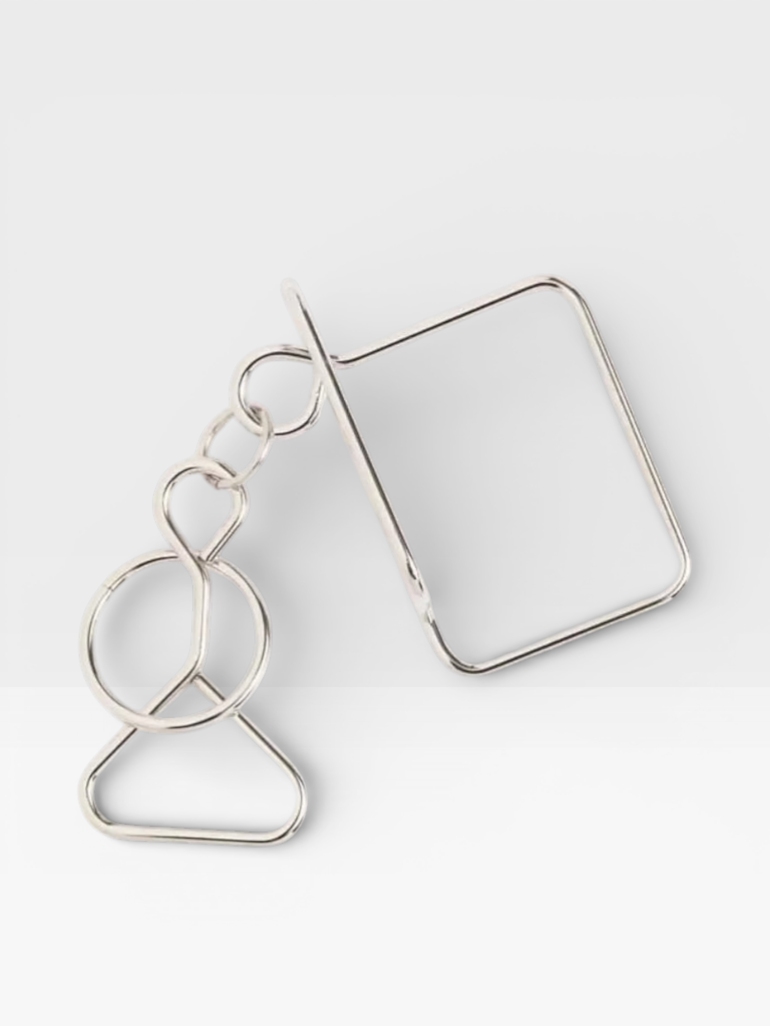 Metal Wire Brain Teaser IQ Mind Brain Teaser Puzzles - UNIVEA