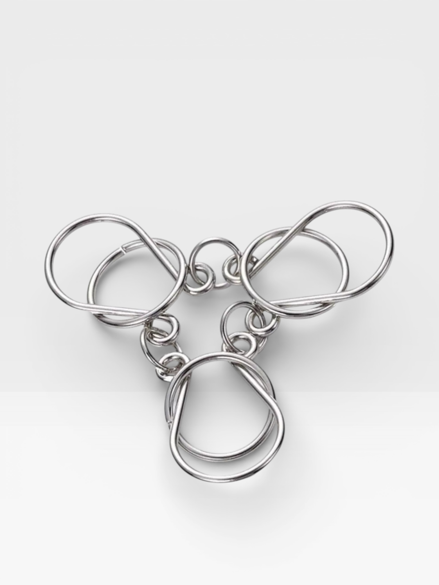 Metal Wire Brain Teaser IQ Mind Brain Teaser Puzzles - UNIVEA