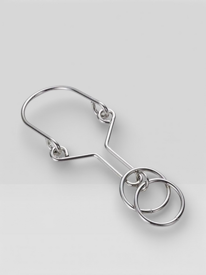 Metal Wire Brain Teaser IQ Mind Brain Teaser Puzzles - UNIVEA