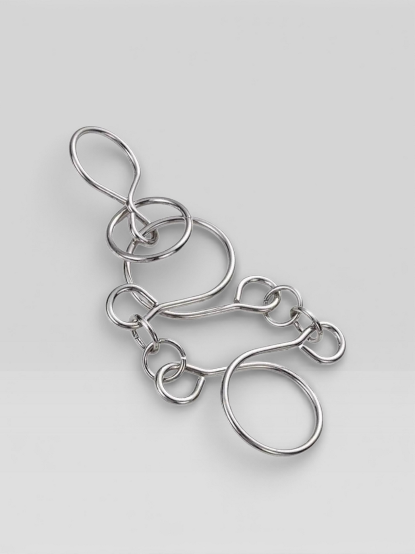 Metal Wire Brain Teaser IQ Mind Brain Teaser Puzzles - UNIVEA