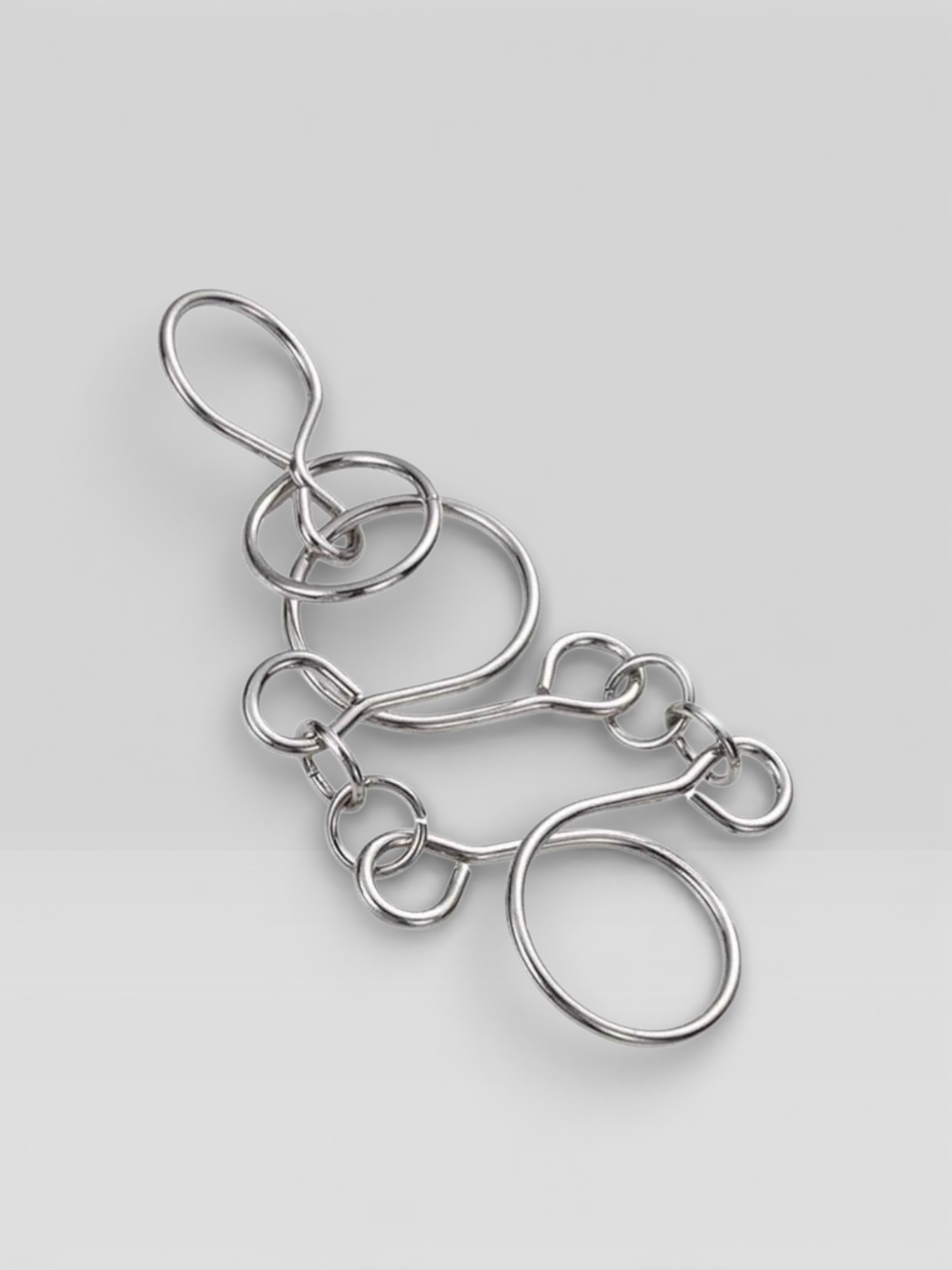 Metal Wire Brain Teaser IQ Mind Brain Teaser Puzzles - UNIVEA