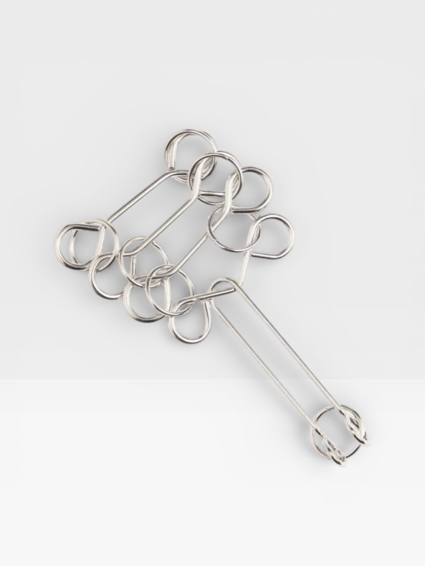 Metal Wire Brain Teaser IQ Mind Brain Teaser Puzzles - UNIVEA