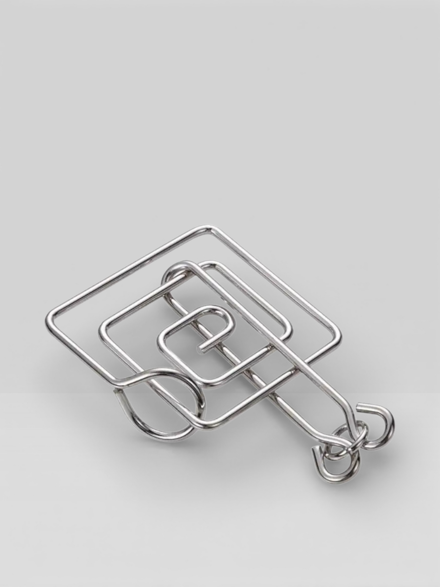 Metal Wire Brain Teaser IQ Mind Brain Teaser Puzzles - UNIVEA