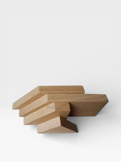 Mystic T Beech Nature Colour Wooden Educational Family Game 100 Kind Playing Method Jigsaw Puzzles Toy - UNIVEA