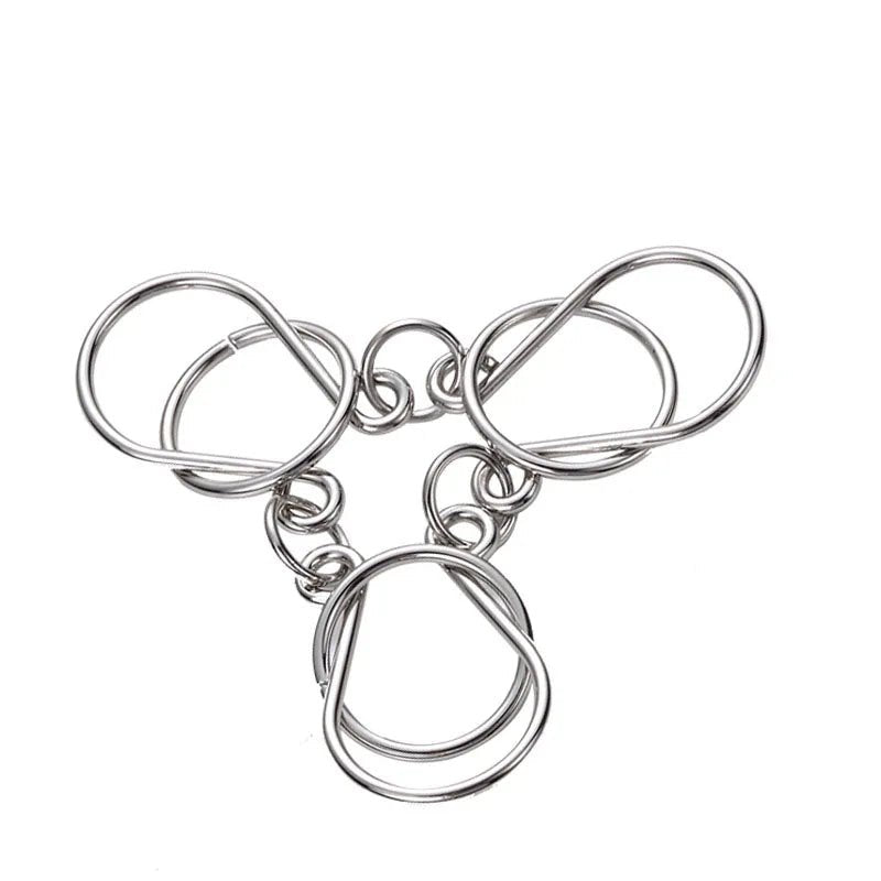 Nine Chain Intelligence Puzzle Toy String Intellectual Looping Educational Toys Popular Fun Decompression Toy - UNIVEA