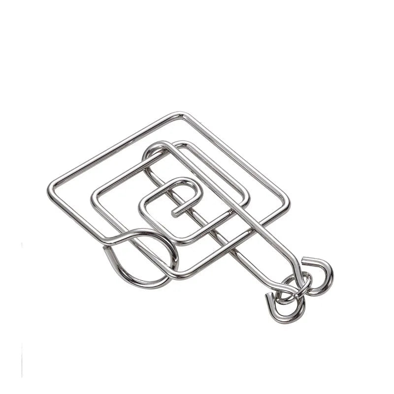 Nine Chain Intelligence Puzzle Toy String Intellectual Looping Educational Toys Popular Fun Decompression Toy - UNIVEA