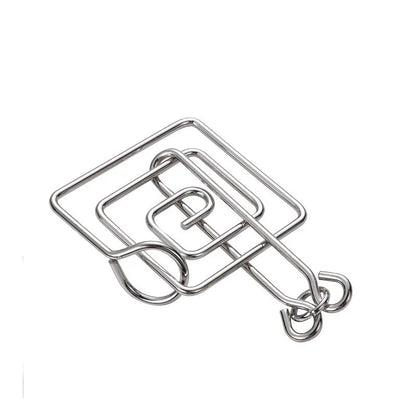 Nine Chain Intelligence Puzzle Toy String Intellectual Looping Educational Toys Popular Fun Decompression Toy - UNIVEA