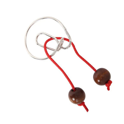 Nine Chain Intelligence Puzzle Toy String Intellectual Looping Educational Toys Popular Fun Decompression Toy - UNIVEA