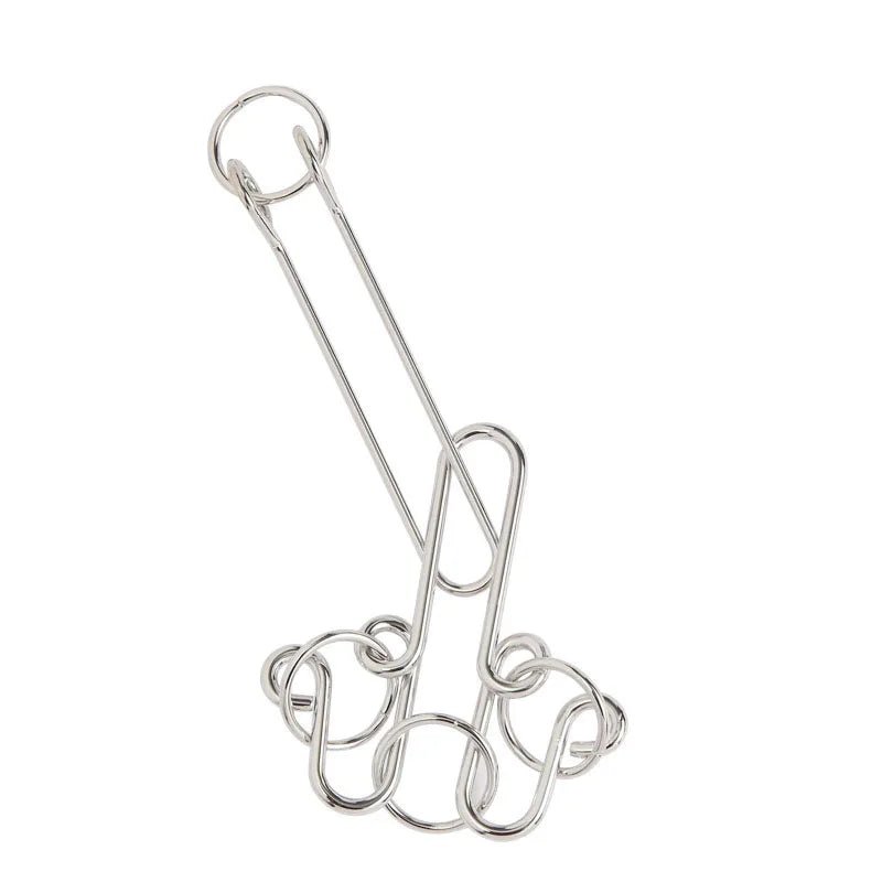 Nine Chain Intelligence Puzzle Toy String Intellectual Looping Educational Toys Popular Fun Decompression Toy - UNIVEA