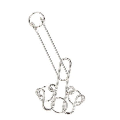 Nine Chain Intelligence Puzzle Toy String Intellectual Looping Educational Toys Popular Fun Decompression Toy - UNIVEA