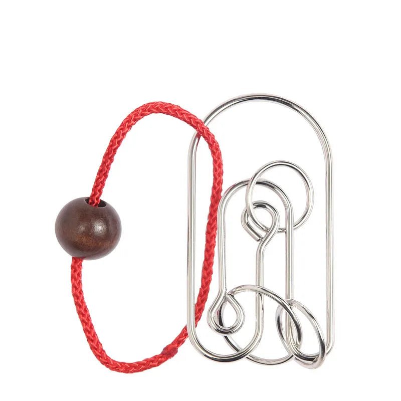 Nine Chain Intelligence Puzzle Toy String Intellectual Looping Educational Toys Popular Fun Decompression Toy - UNIVEA