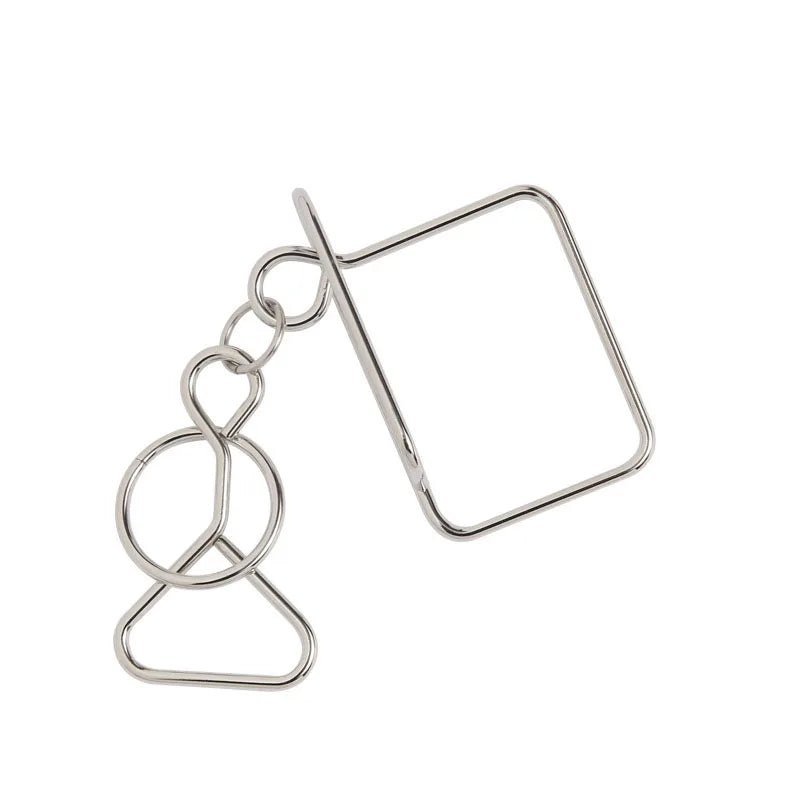 Nine Chain Intelligence Puzzle Toy String Intellectual Looping Educational Toys Popular Fun Decompression Toy - UNIVEA