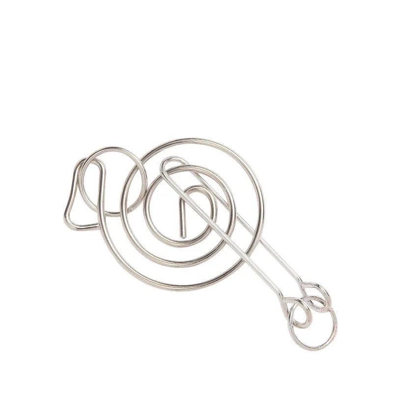 Nine Chain Intelligence Puzzle Toy String Intellectual Looping Educational Toys Popular Fun Decompression Toy - UNIVEA