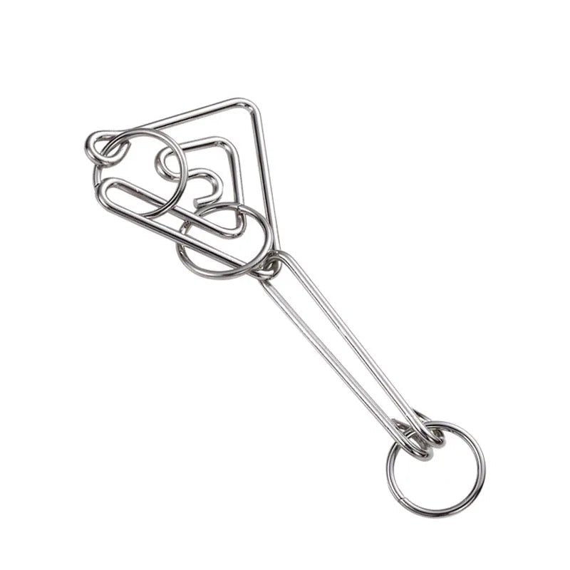 Nine Chain Intelligence Puzzle Toy String Intellectual Looping Educational Toys Popular Fun Decompression Toy - UNIVEA