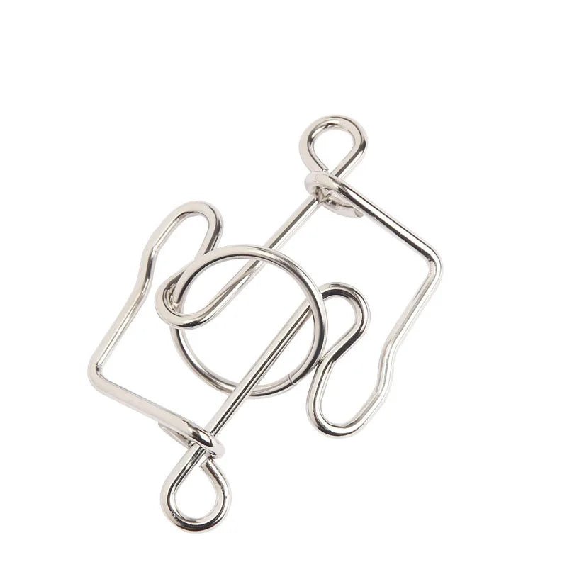 Nine Chain Intelligence Puzzle Toy String Intellectual Looping Educational Toys Popular Fun Decompression Toy - UNIVEA