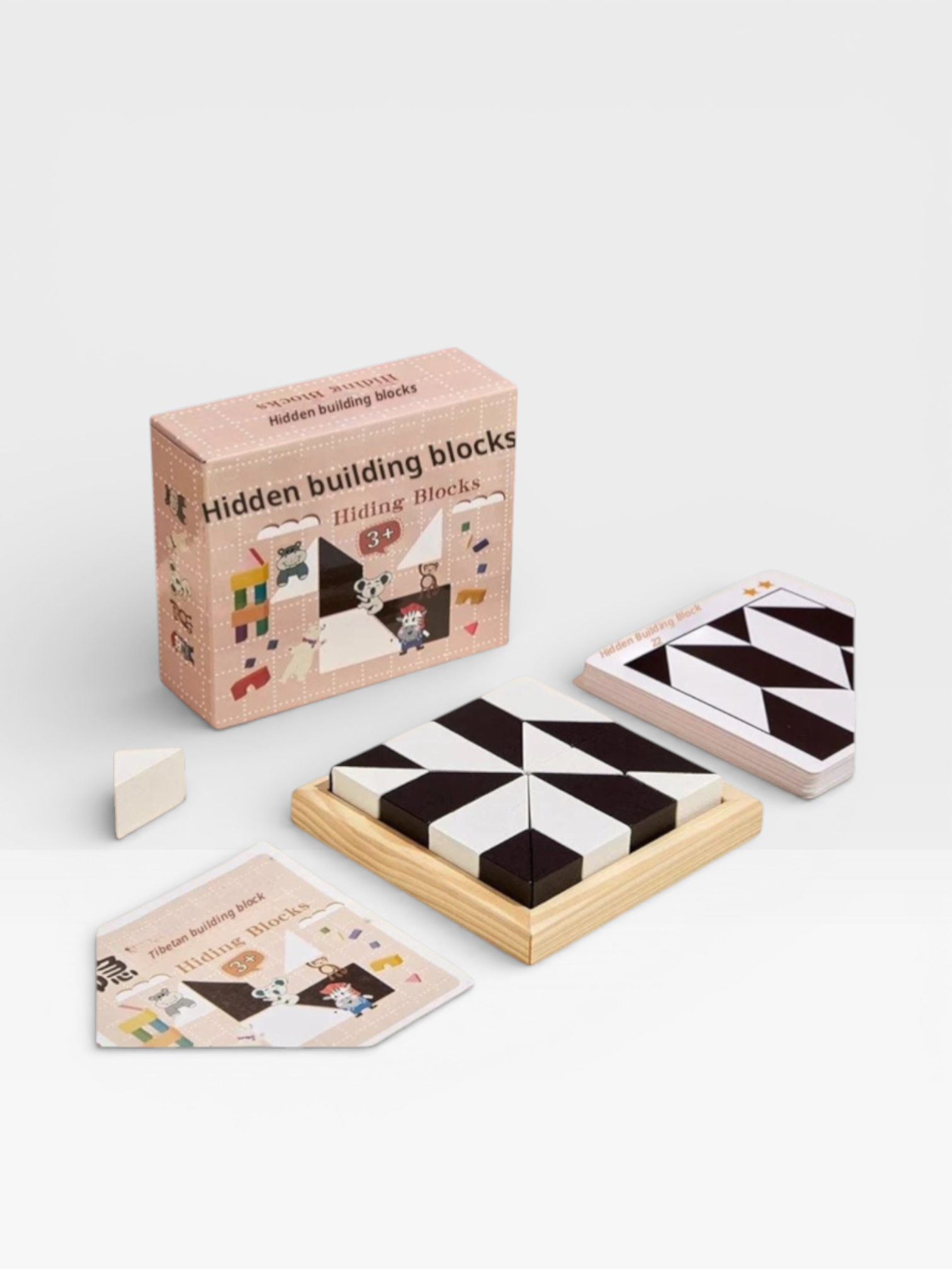 Puzzle Hidden Building Blocks Puzzle Toys - UNIVEA